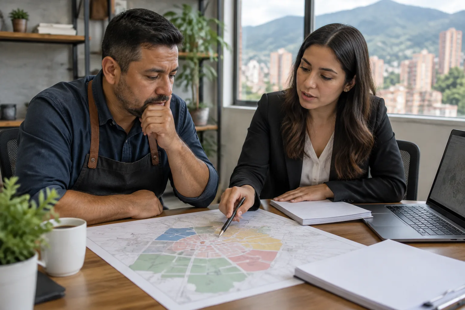 Territorio y exclusividad de franquicias en Colombia