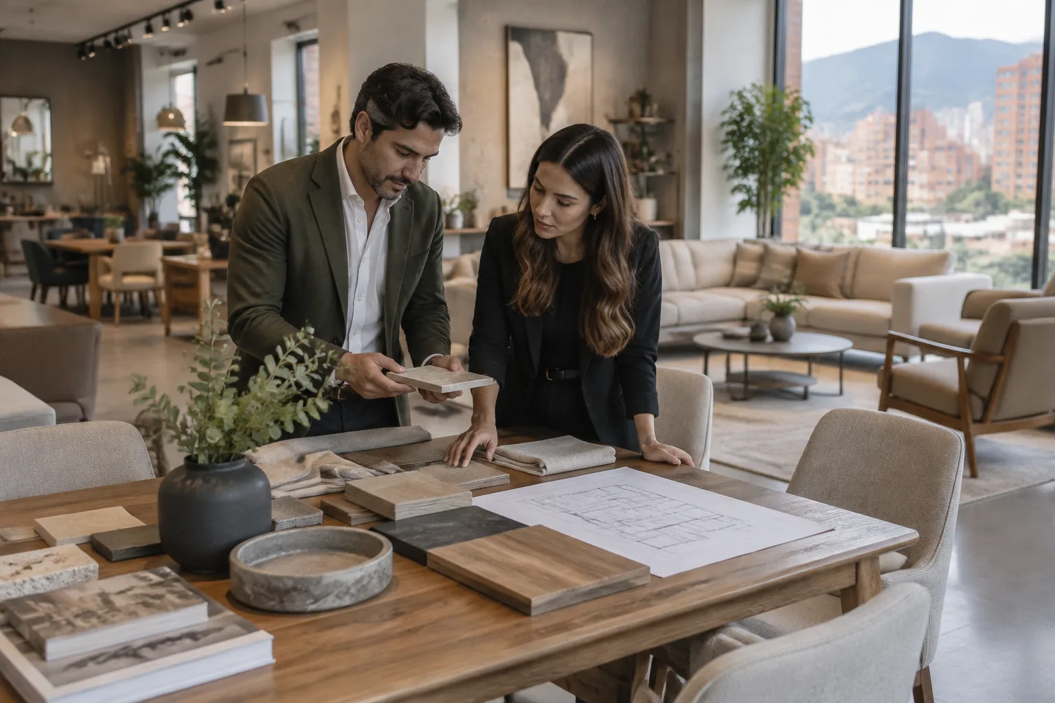 BoConcept evalúa un edificio de marca propia en Colombia