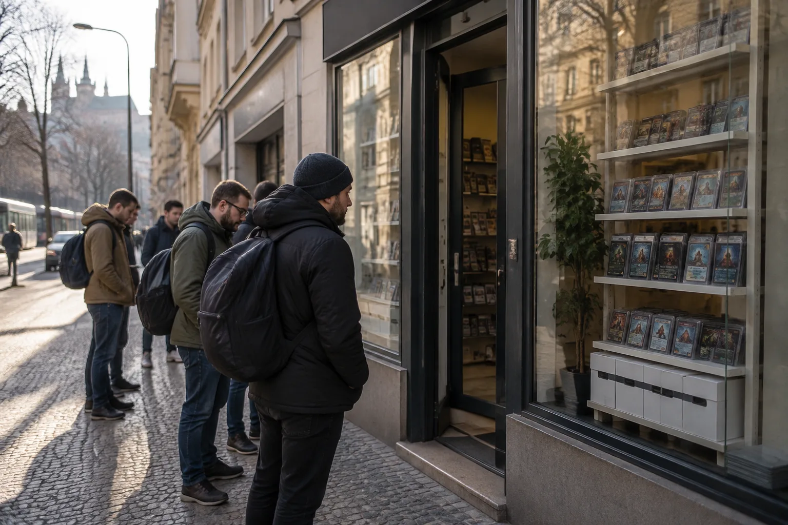 Komiksan in Prague’s Dejvice district: delayed delivery tests a new shop
