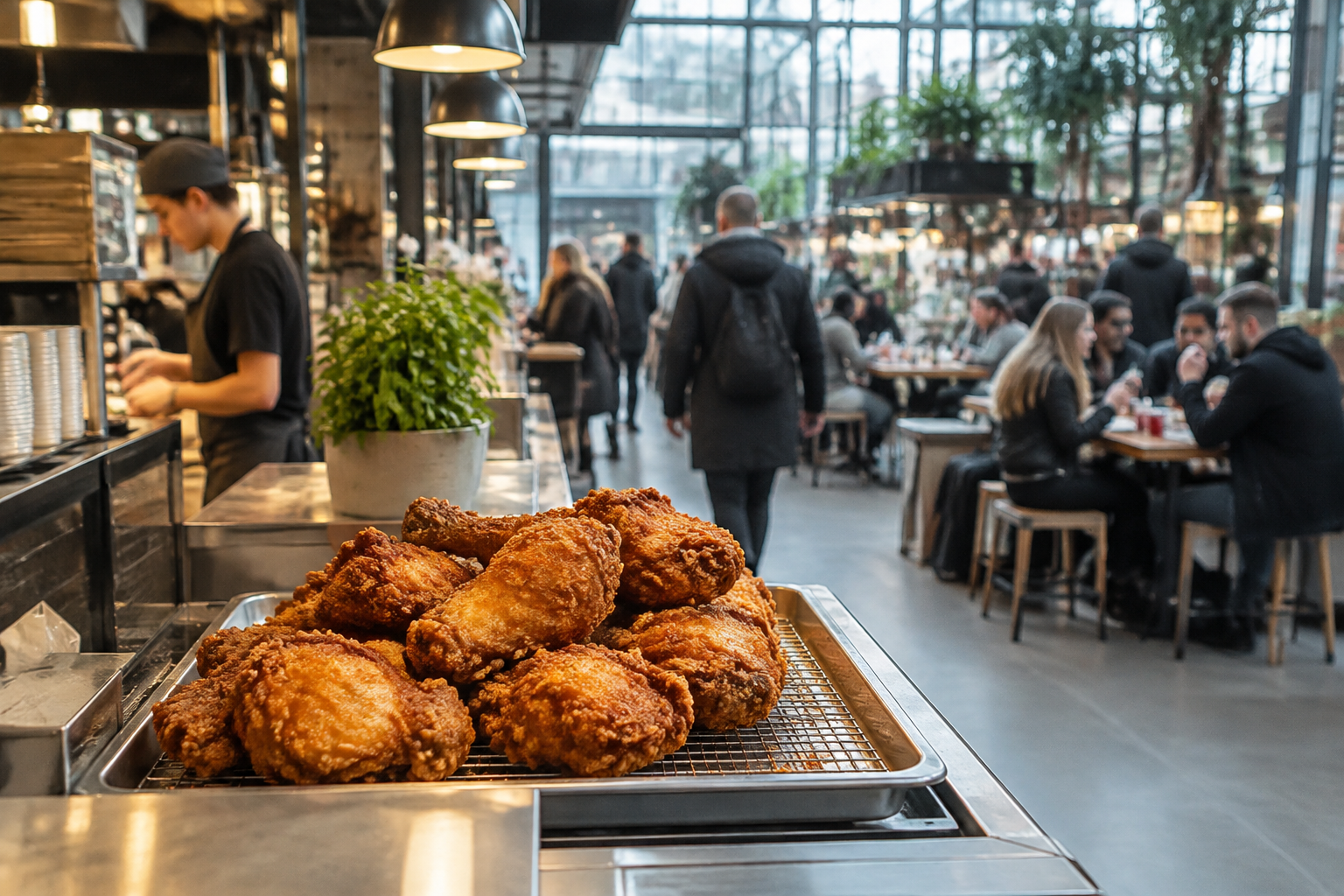 Loco Chicken åbner sin første danske restaurant på Fisketorvet