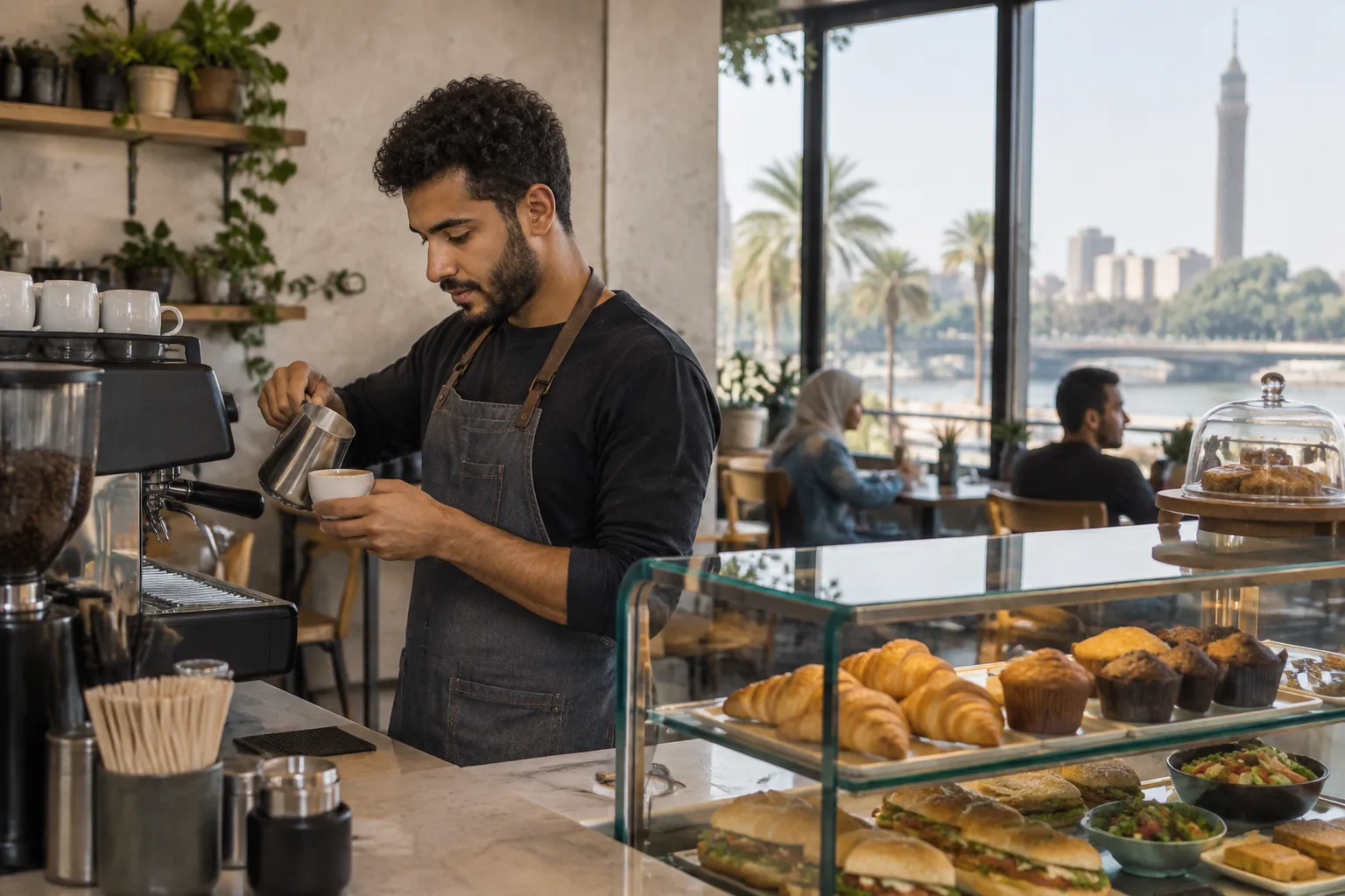 Haj Arafa promotes coffee and snacks opportunity in Egypt