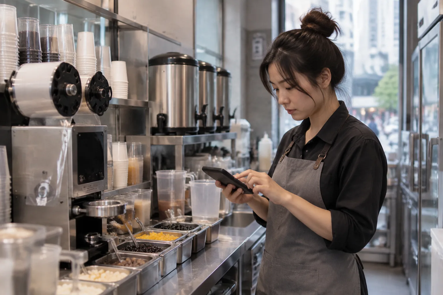 茶百道上半年設備收入增約450% 香港加盟社群留意開店與供貨變化