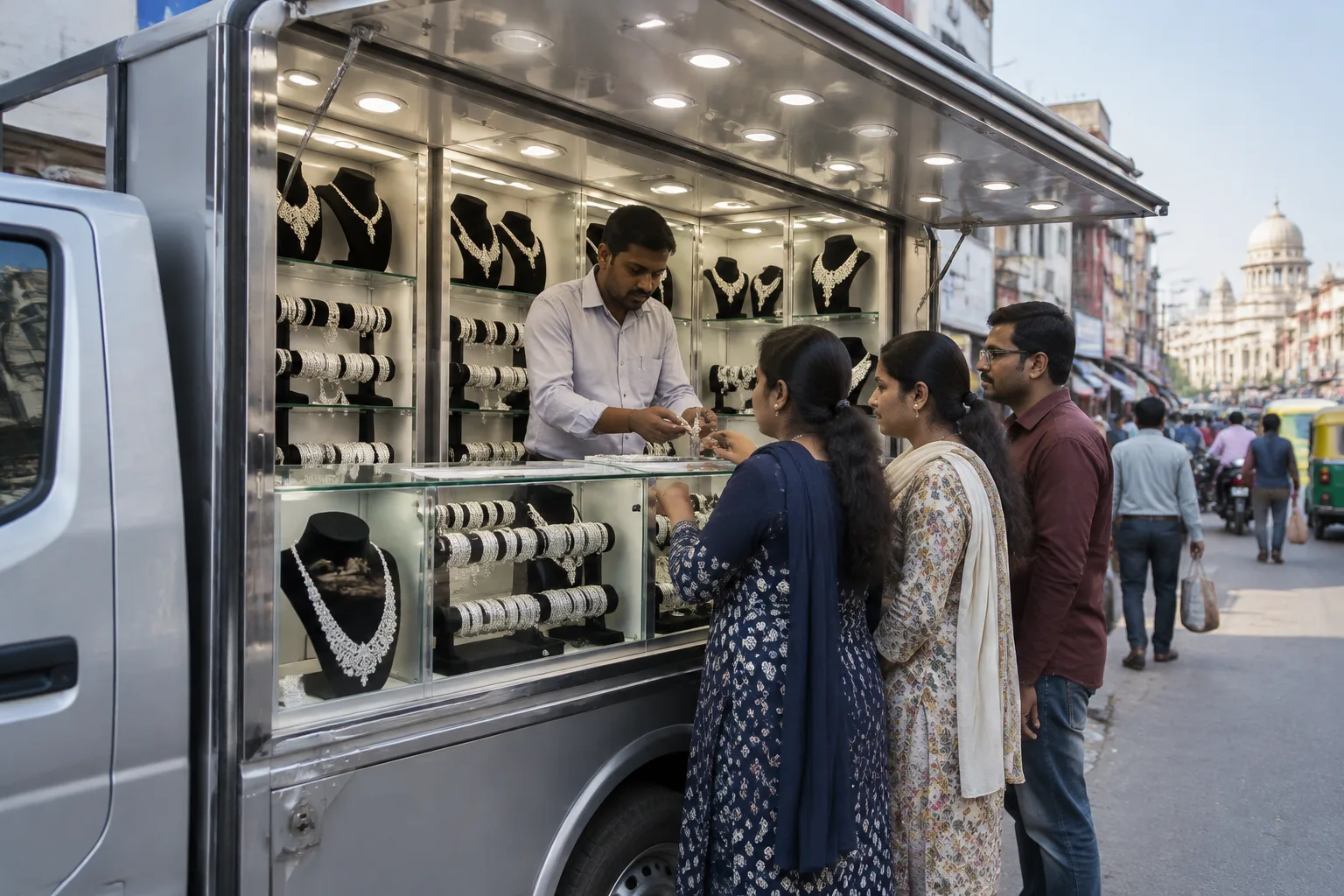पटना में Jewellery on Wheels, देशभर में फ्रैंचाइज़ की योजना