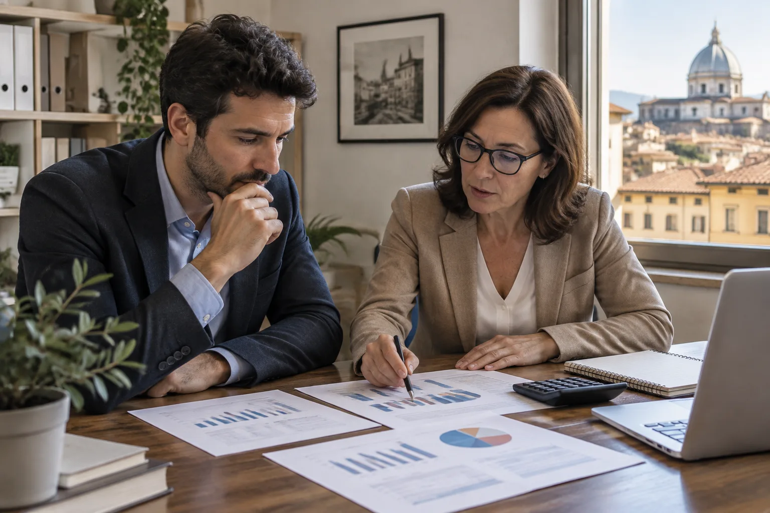Franchising: checking turnover forecasts