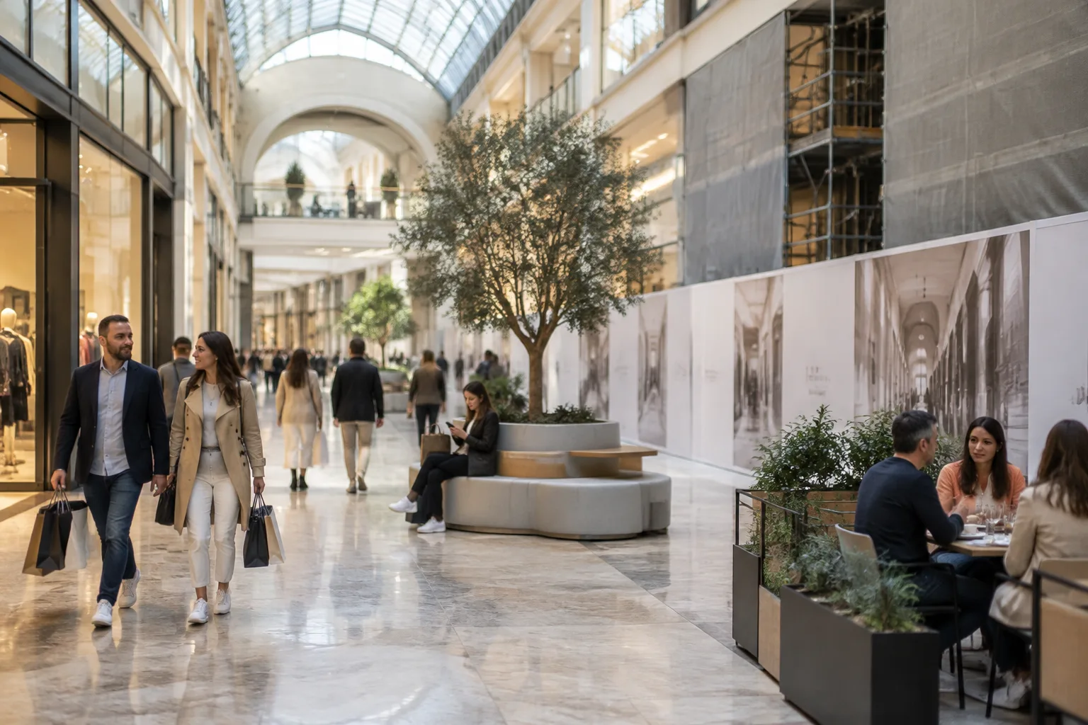 Franchising e centri commerciali: crescita dalle riqualificazioni