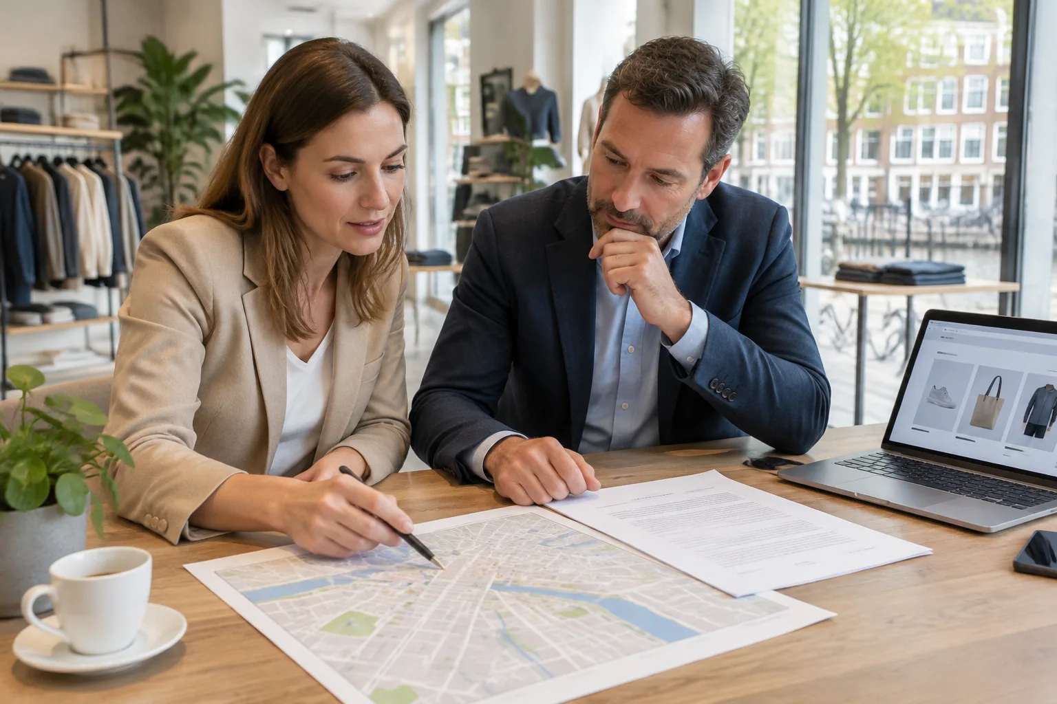 Franchise kopen: controleer uw rayon en online verkoop