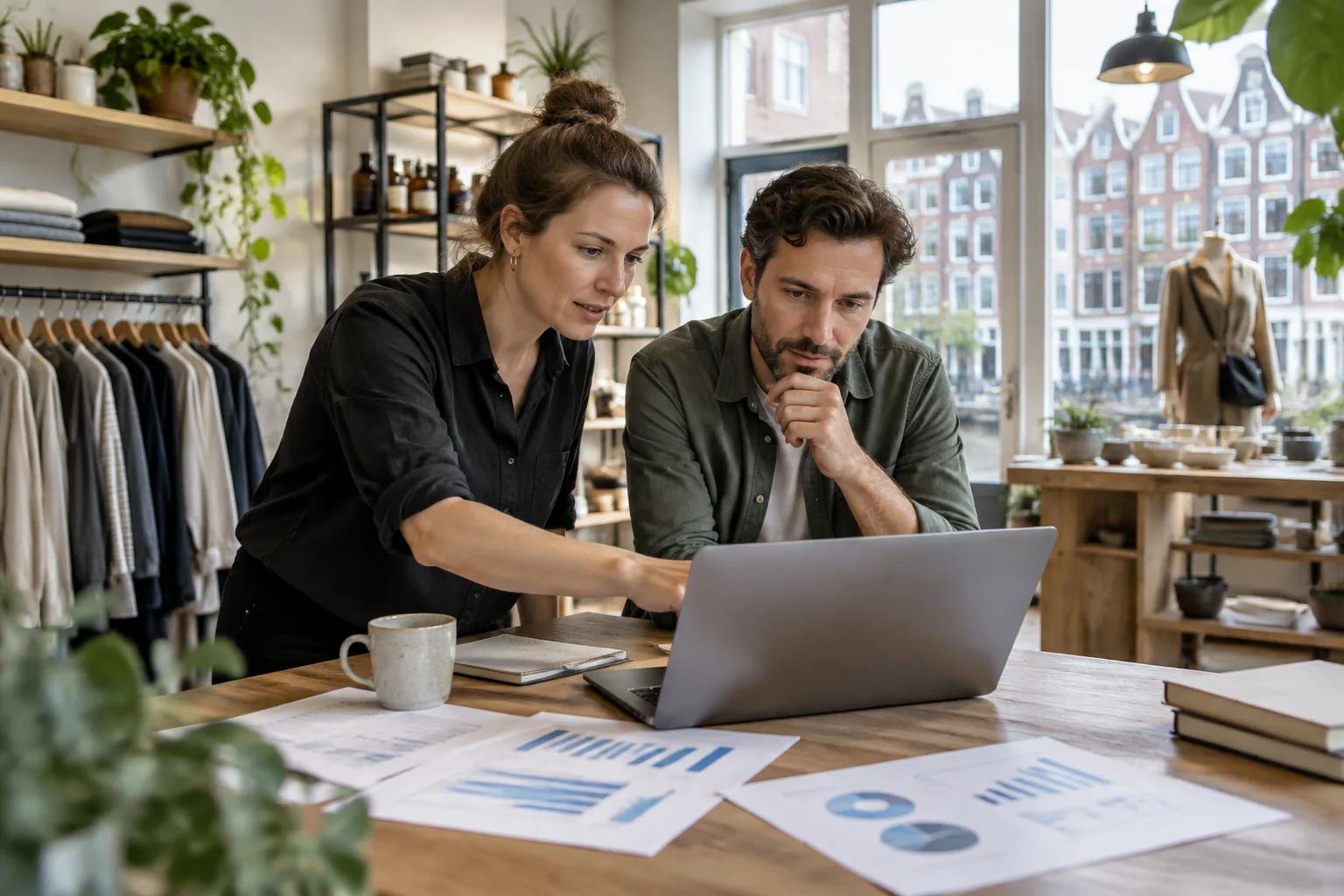 Sharing turnover data with your first franchisee