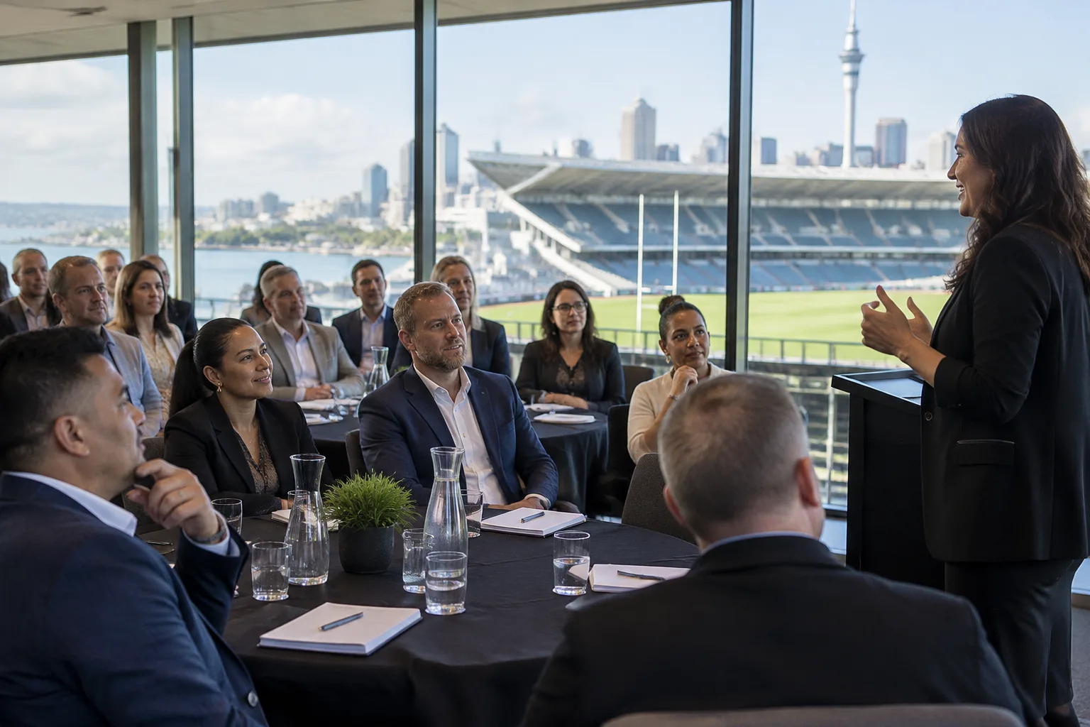 Ray White NZ leaders gather at Eden Park for symposium