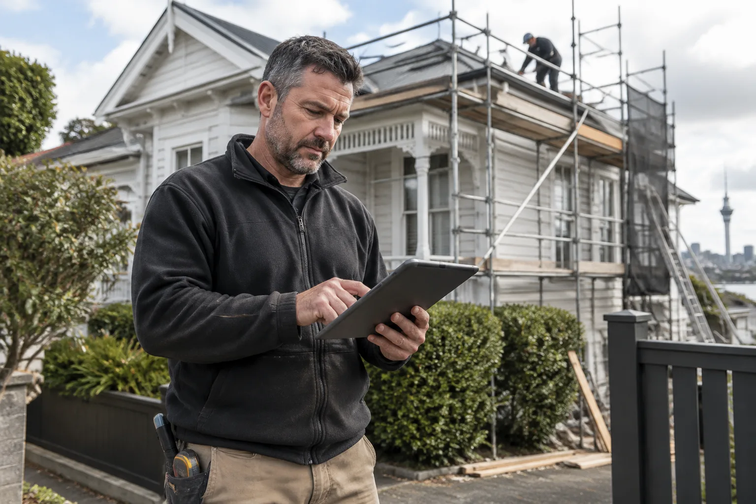 Hire A Hubby Auckland owner swaps film work for maintenance