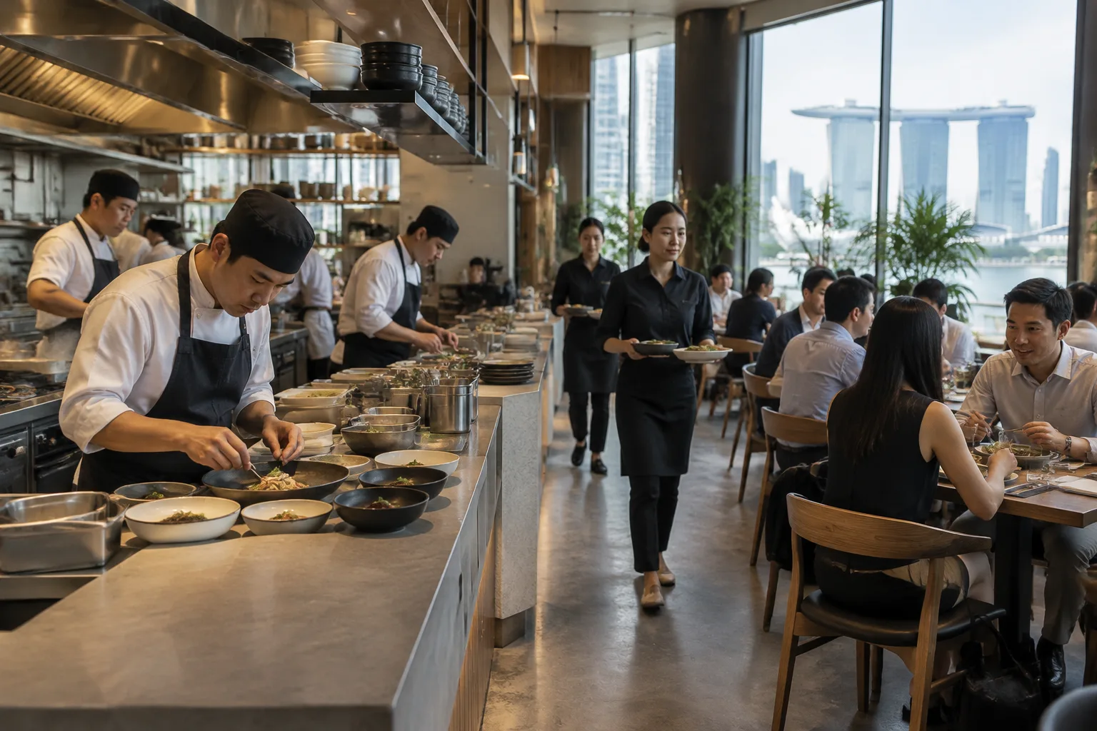 Minor Food Chief Warns of Rising Competition in Singapore