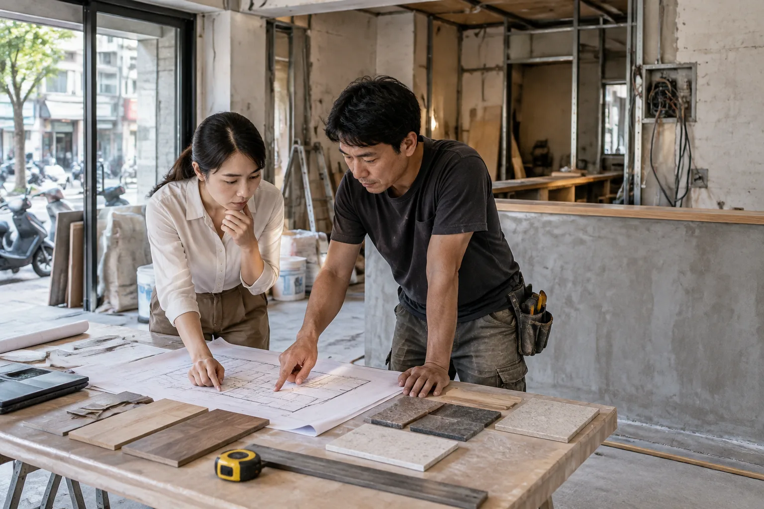 台灣加盟裝修工程指南:指定承建商、追加費與驗收條款怎樣核對
