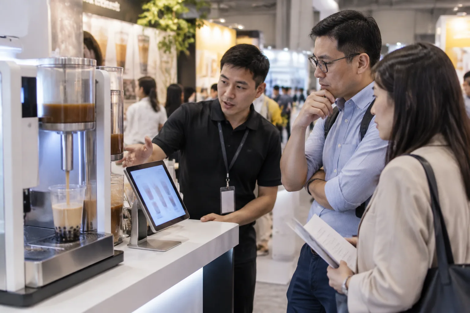 Taiwan franchise expo showcases agentic AI and smart drinks machines as foodservice automation moves into back-office management