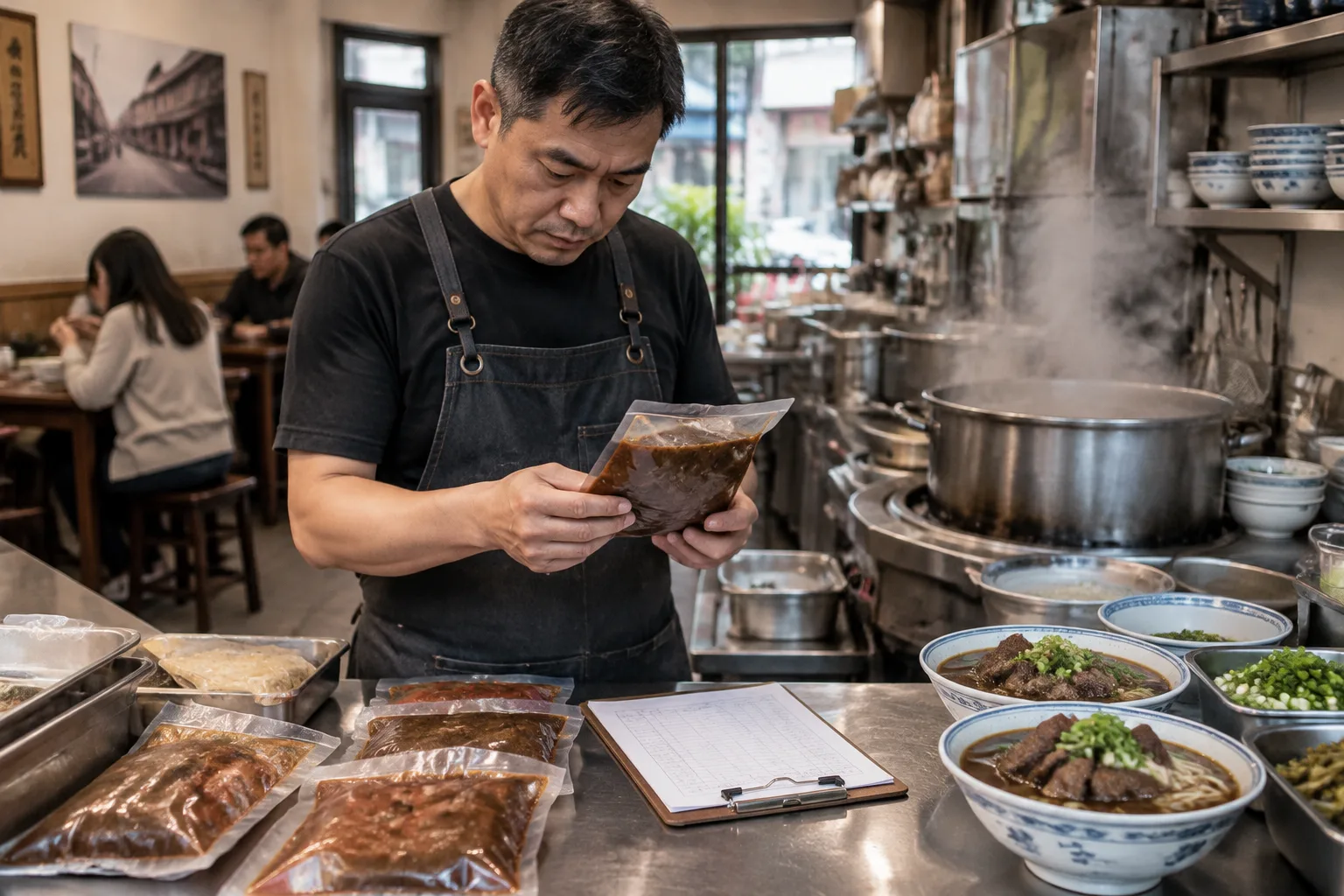 台灣牛肉麵店現「後台連鎖化」 加盟社群關注供應與品牌分工